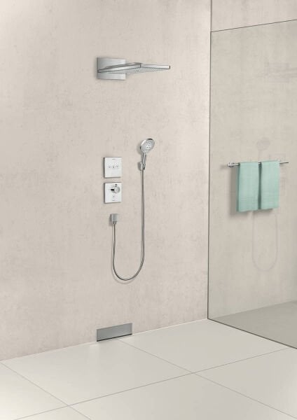 HANSGROHE FIXFIT FIXFIT GONYE CIKIS SQUARE CEK VALF ILE KROM 26455000