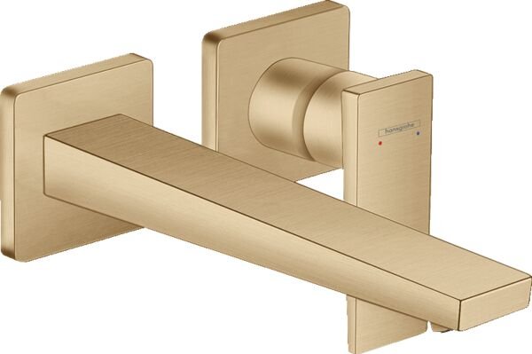 HANSGROHE METROPOL TEK KOLLU LAVABO BATARYASI 22.5CM GAGA MAT BRONZ 32526140
