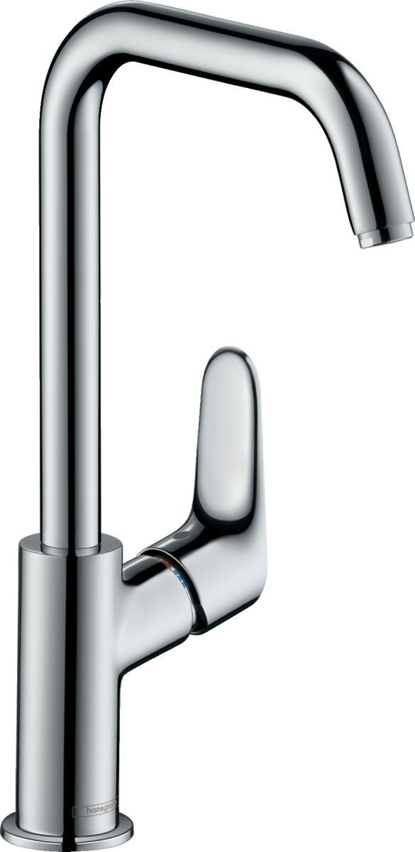 HANSGROHE FOCUS TEK KOLLU LAVABO BATARYASI DONER GAGA KUMANDALI KROM 31609000