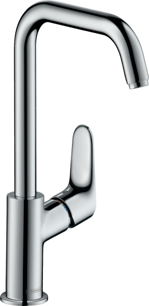 HANSGROHE FOCUS TEK KOLLU LAVABO BATARYASI DONER GAGA KUMANDALI KROM 31609000