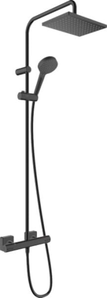 HANSGROHE VERNIS SHAPE DUS KOLONU TERMOSTATIK SATIN SIYAH 26286670