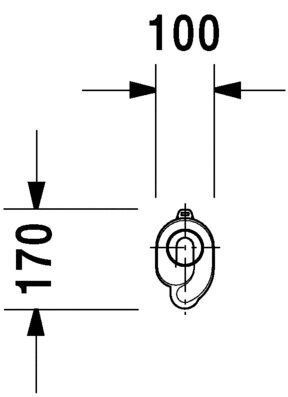DURAVIT UNIVERSAL SIFON 0051120000