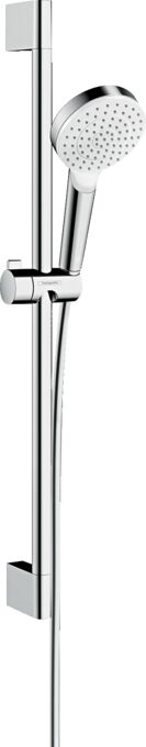 HANSGROHE CROMETTA DUS SETI 1 JET 65CM DUS BARI ILE BEYAZ KROM 26533400