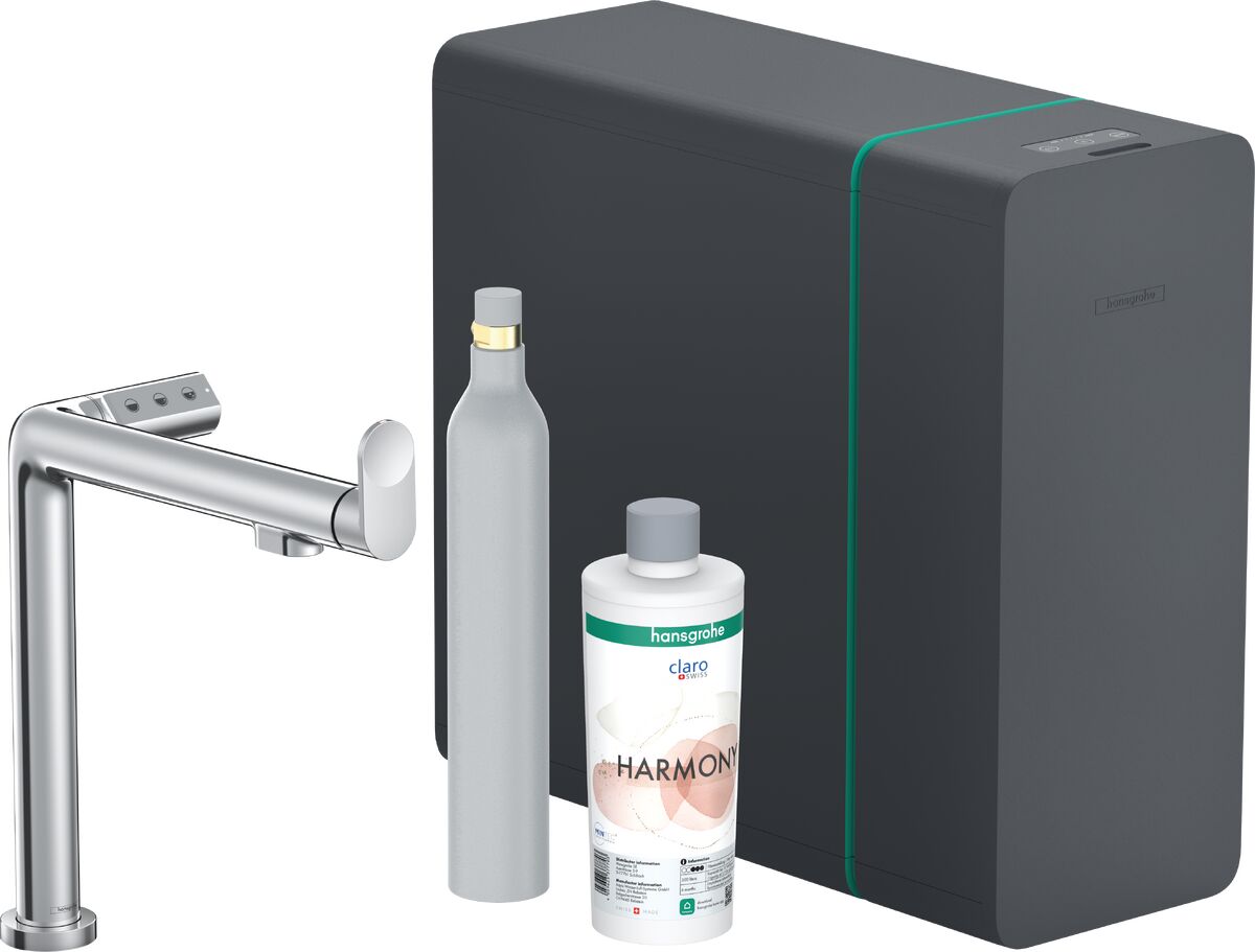 HANSGROHE AQITTURA M91 EVYE BATARYASI M91 SODASYSTEM 240 1JET STARTER SET KROM 76810000