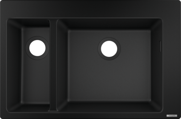 HANSGROHE S51 EVIYE ANKASTRE S510-F635 180/450 GRAFIT SIYAH  43315170