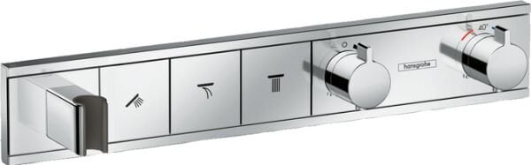 HANSGROHE TERMOSTATIK BANYO BATARYASI TERMOSTATIK 3 CIKIS KROM 15356000