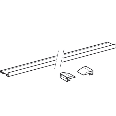 GEBERIT UNIVERSAL DUVAR SUZGECI ICIN TOPLAYICI PROFIL 154.340.FW.1