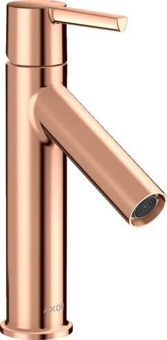 AXOR STARCK TEK KOLLU LAVABO BATARYASI KUMANDASIZ KIRMIZI ALTIN 10003300