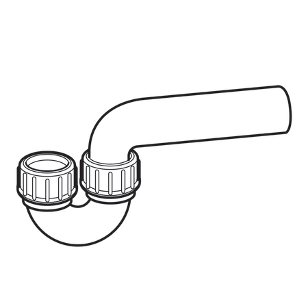 GEBERIT UNIVERSAL P TIPI SIFON 152.039.16.1