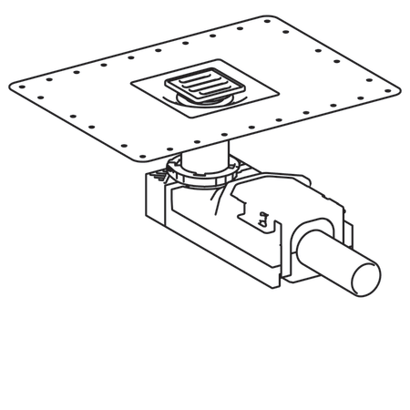 GEBERIT UNIVERSAL YER SUZGECI SIFON SETI MIN. 65 MM YUKSEKLIK 154.052.00.1