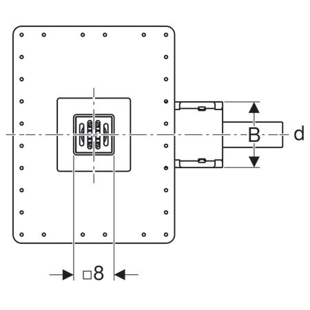 GEBERIT UNIVERSAL YER SUZGECI SIFON SETI MIN. 65 MM YUKSEKLIK 154.052.00.1