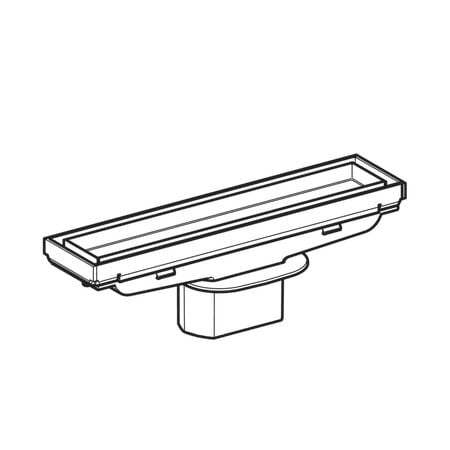 GEBERIT CLEANLINE20 DUS KANALI KAPAGI OZEL KAPLAMA 154.455.00.1