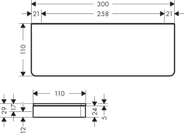 AXOR UNIVERSAL RAF 300 MAT PRINC 42838950