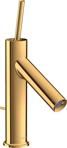 AXOR STARCK TEK KOLLU LAVABO BATARYASI JOYSTICK 90MM PARLAK ALTIN 10111990