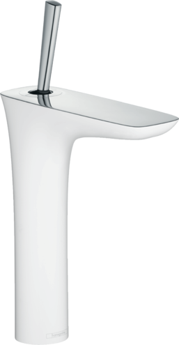 HANSGROHE PURAVIDA TEK KOLLU LAVABO BATARYASI 200 BEYAZ/KROM 15081400