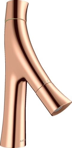 AXOR STARCK ORGANIC IKI KOLLU LAVABO BATARYASI 80 MM 2 VOLANLI PARLAK KIRMIZI ALTIN 12011300