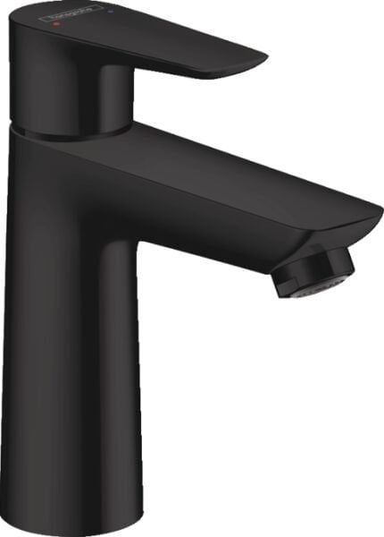 HANSGROHE TALIS E TEK KOLLU LAVABO BATARYASI 110MM KUMANDASIZ SATIN SIYAH 71712670