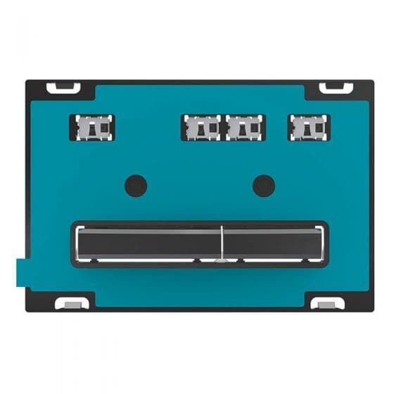 GEBERIT SIGMA50 KUMANDA KAPAGI CIFT BASMALI KISISELLESTIRILEBILIR S. KROM 115.671.00.2