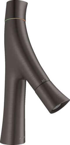 AXOR STARCK ORGANIC IKI KOLLU LAVABO BATARYASI 80 MM 2 VOLANLI MAT SIYAH  12011340