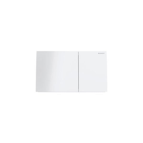 GEBERIT SIGMA70 KUMANDA KAPAGI CIFT BASMALI BEYAZ 115.662.SI.1