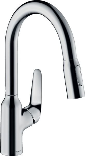 HANSGROHE FOCUS EVIYE BATARYASI TEK KOLLU 2 JET M42 KROM 71801000