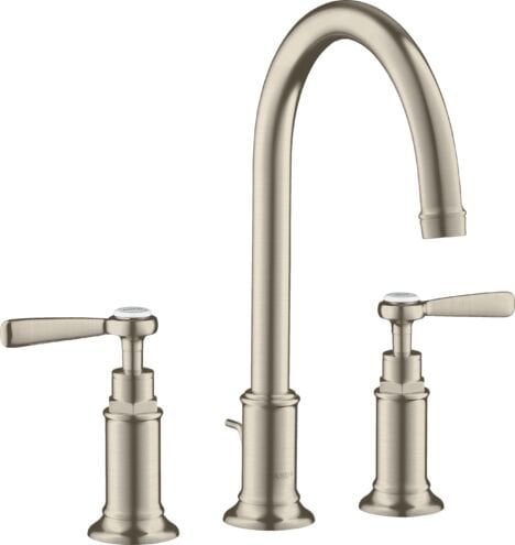 AXOR MONTREUX 3-DELIKLI LAVABO BATARYASI 180 MM GIDER SETLI MAT NİKEL 16514820