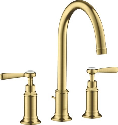 AXOR MONTREUX 3-DELIKLI LAVABO BATARYASI 180 MM GIDER SETLI MAT PIRINC 16514950