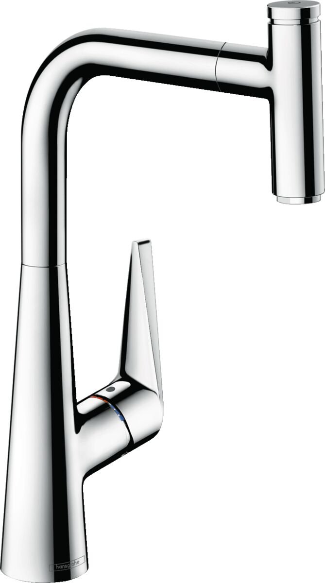 HANSGROHE TALIS EVIYE BATARYASI TEK KOLLU SELECT SPIRALLI KROM 72821000