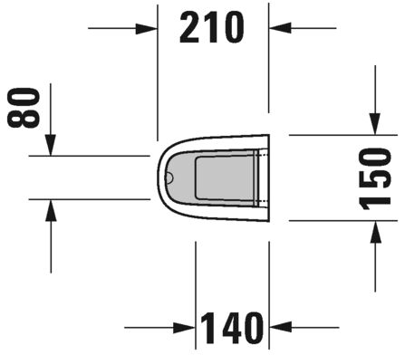 DURAVIT STARCK 3 KOLON AYAK  0865160000