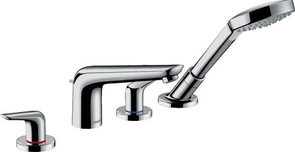 HANSGROHE NOVUS KUVET KENARI BATARYASI 4-DELIKLI KROM 71333000