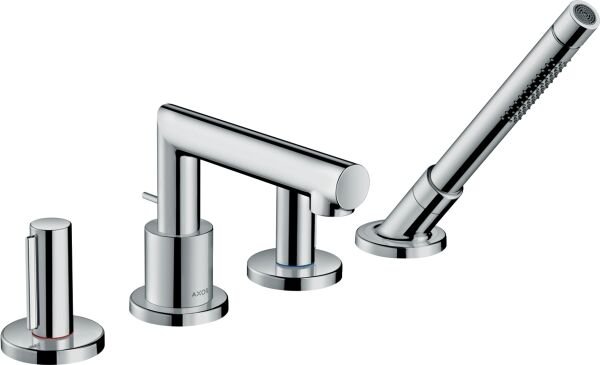 AXOR UNO KUVET KENARI BATARYASI 4-DELIKLI ZERO VOLAN KROM 45444000