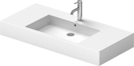 DURAVIT VERO ETAJERLI LAVABO 1050x490 MM 3 DELIKLI  0329100030