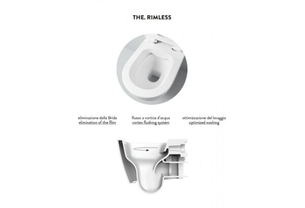 ARTCERAM A16 ASMA KLOZET RIMLESS SABBIA SAND ASV003 59