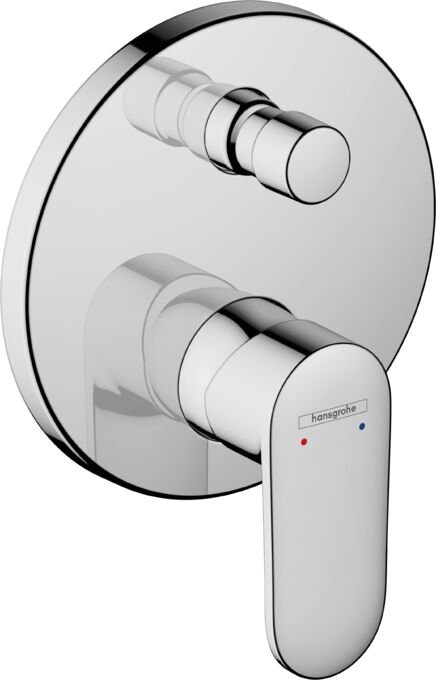 HANSGROHE VERNIS SHAPE TEK KOLLU BANYO BATARYASI ANKASTRE IBOX UNIVERSAL ICIN KROM 71466000