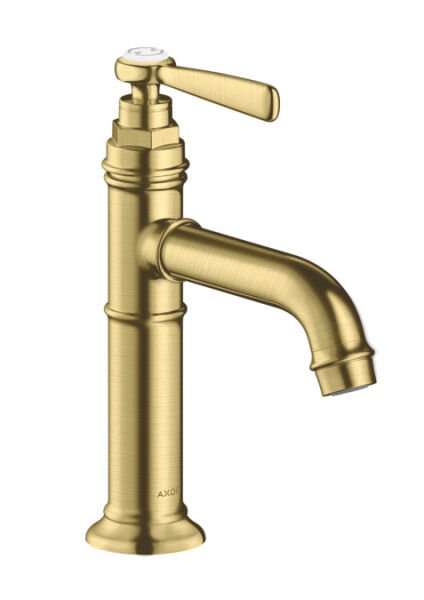 AXOR MONTREUX TEK KOLLU LAVABO BATARYASI 110 MM GIDER SETI ILE MAT PIRINC 16516950