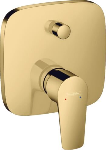 HANSGROHE TALIS E TEK KOLLU BANYO BATARYASI PARLAK ALTIN 71745990