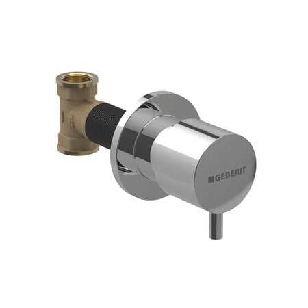 GEBERIT UNIVERSAL ANKASTRE STOP VALF TAHARET FONKSIYONLU KLOZET ICIN KROM 616.004.21.1