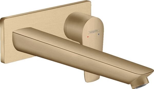 HANSGROHE TALIS E TEK KOLLU LAVABO BATARYASI 225MM GAGA ILE MAT BRONZ 71734140