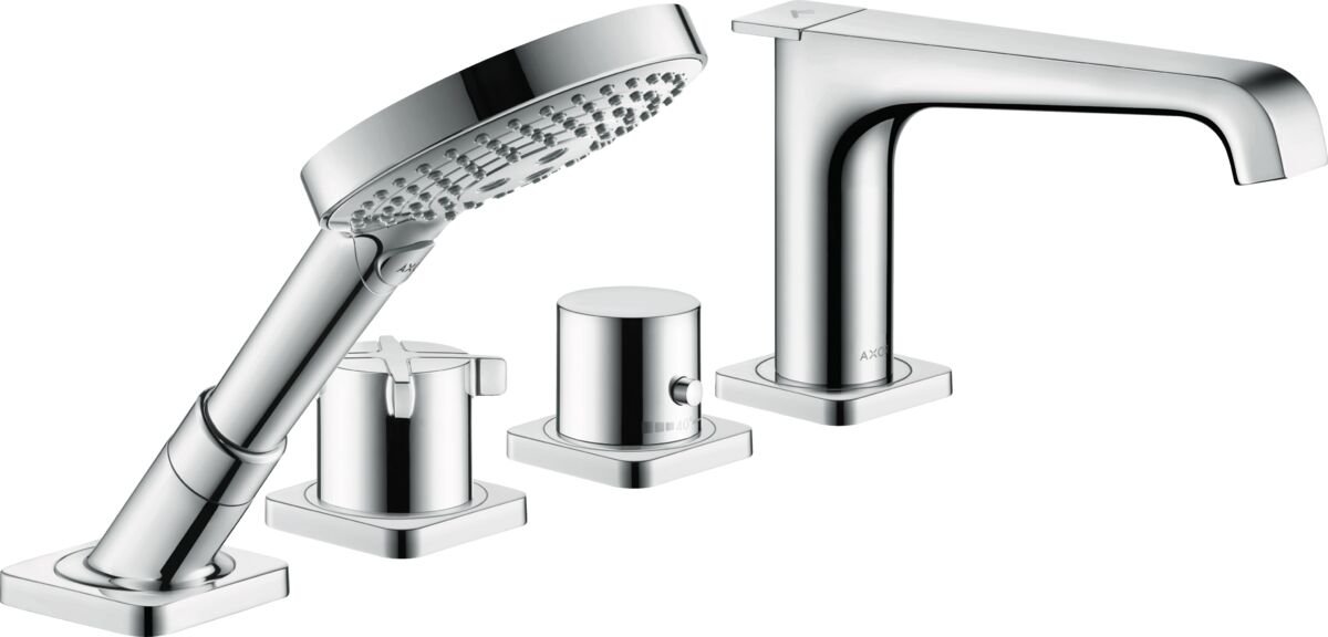 AXOR CITTERIO E KUVET KENARI 4-DELIKLI TERMOSTATIK BANYO BATARYASI KROM 36411000