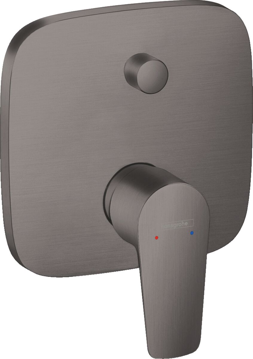 HANSGROHE TALIS TEK KOLLU BANYO BATARYASI ANKASTRE MAT SIYAH KROM 71745340