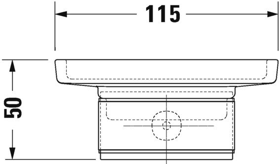DURAVIT KARREE KATI SABUNLUK  0099521000