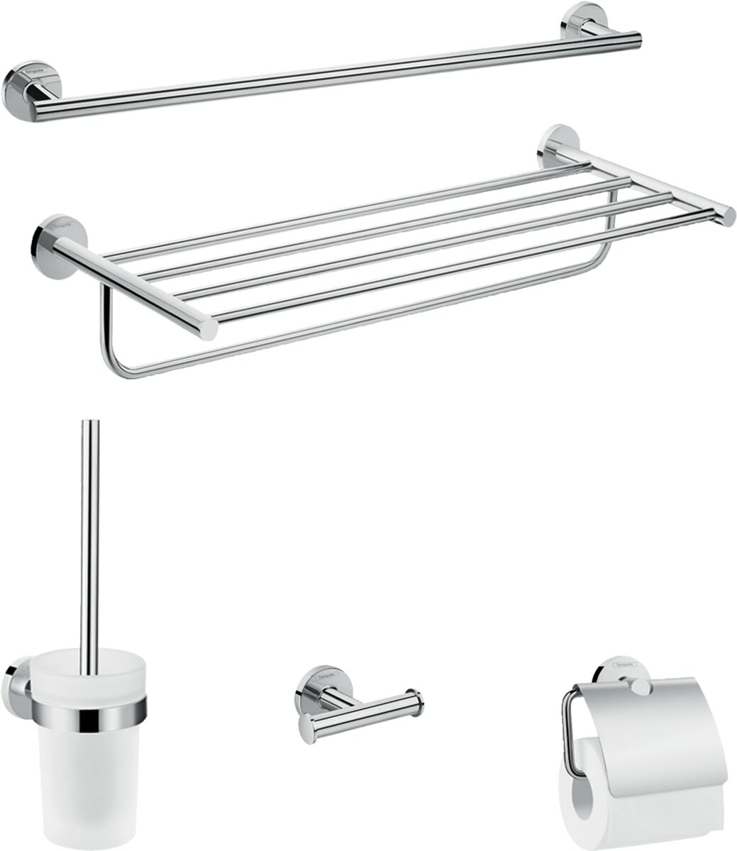 HANSGROHE UNIVERSAL BANYO AKSEUSAR SETI 5 LI LOGIS  KROM 41728000