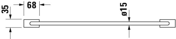 DURAVIT KARREE RAF HAVLULUK 0099621000