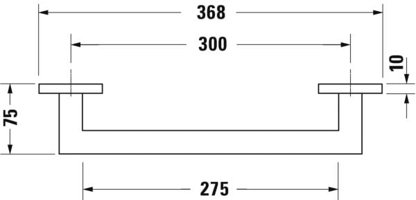 DURAVIT KARREE KUVET TUTAMAGI 0099631000