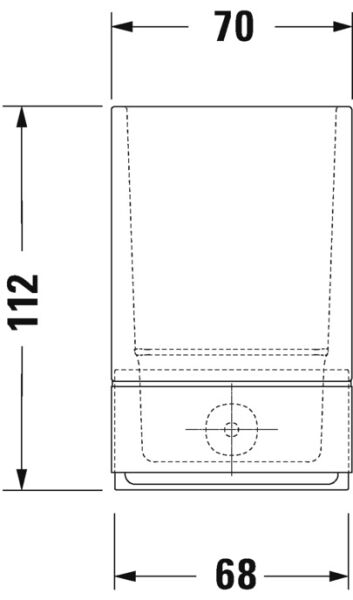 DURAVIT KARREE DIS FIRCALIK 0099511000