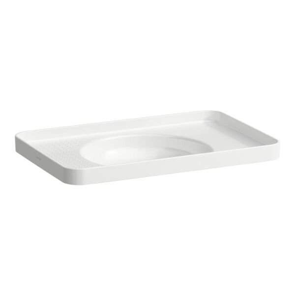LAUFEN VAL GOMME LAVABO 55*36 CM BEYAZ TASMALI SOL DELIK H8172810001051