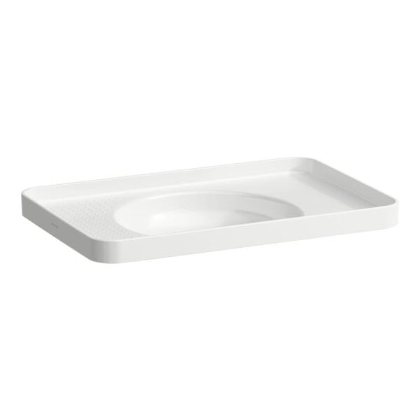 LAUFEN VAL GOMME LAVABO 55*36 CM BEYAZ TASMALI SOL DELIK H8172810001051