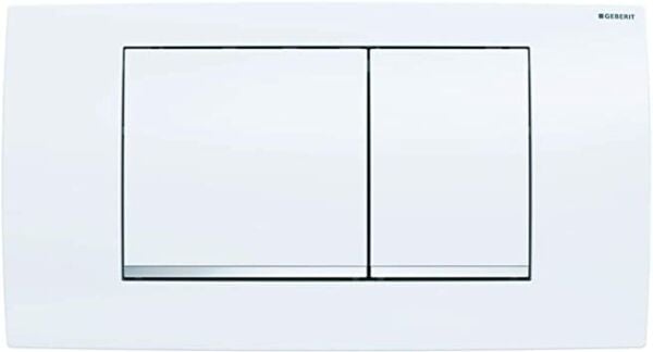 GEBERIT TWINLINE30 KUMANDA KAPAGI CIFT BASMALI BEYAZ 115.899.KJ.1