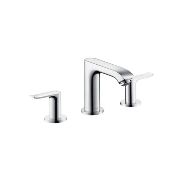 HANSGROHE METRIS 3-DELIKLI LAVABO BATARYASI 100 ANKASTRE KROM 31083000