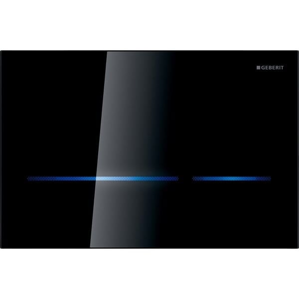 GEBERIT SIGMA80 KUMANDA KAPAGI TEMASSIZ 2 KADEMELI SIYAH CAM 116.092.SG.1
